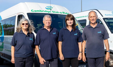 Our drivers at Cambridge dial-a-ride
